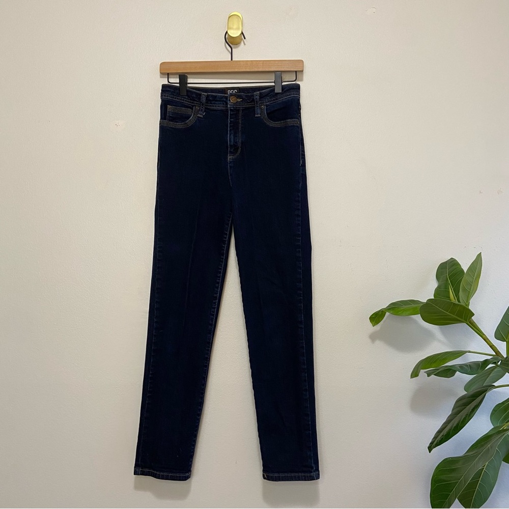 BDG Urban Outfitters High Waisted Dark Wash Skinny Peg Jeans